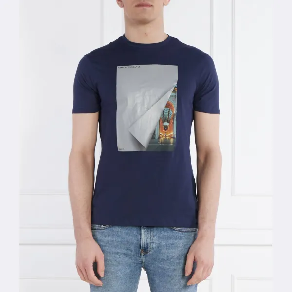 Футболка стандартного кроя Armani Exchange, синий
Футболка стандартного кроя Armani Exchange, синий