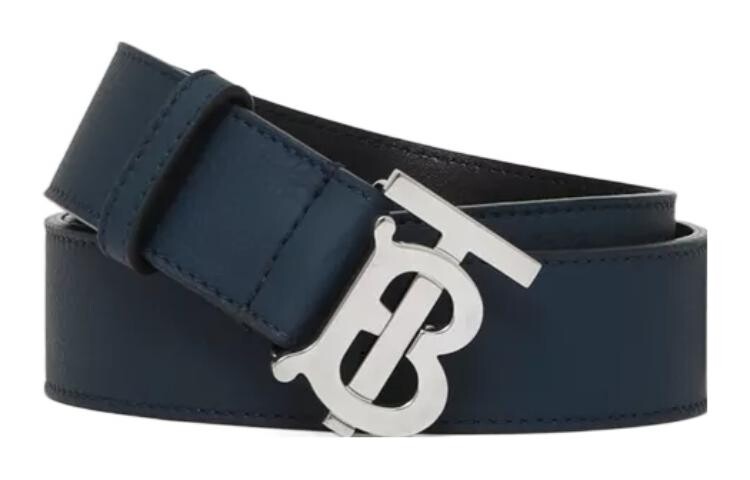 Мужской кожаный ремень Burberry, Blue 
Мужской кожаный ремень Burberry, Blue