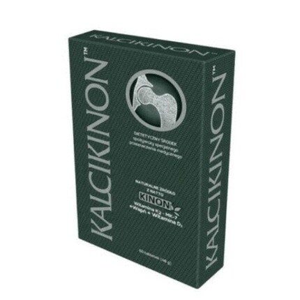 Кальцикинон Кальций и витамин К 60 таблеток, Valentis
Кальцикинон Кальций и витамин К 60 таблеток, Valentis