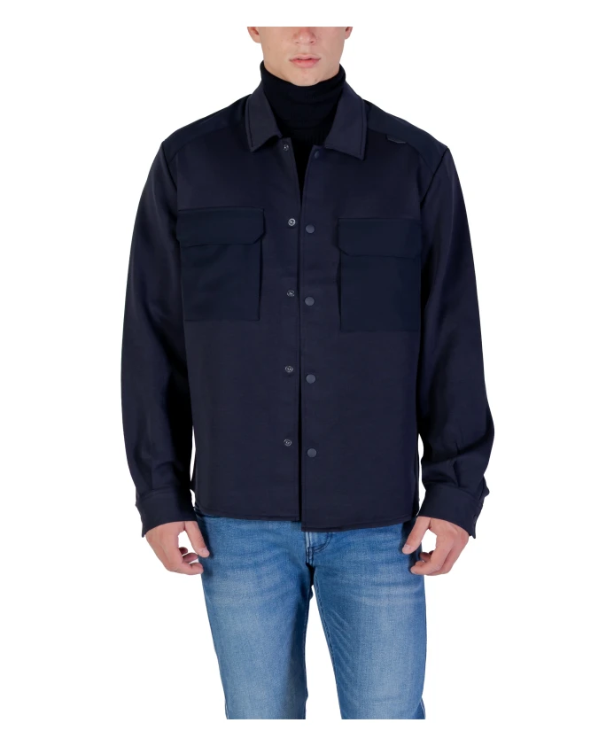 Современная рубашка с длинными рукавами и карманами. Antony Morato, синий
Современная рубашка с длинными рукавами и карманами. Antony Morato, синий