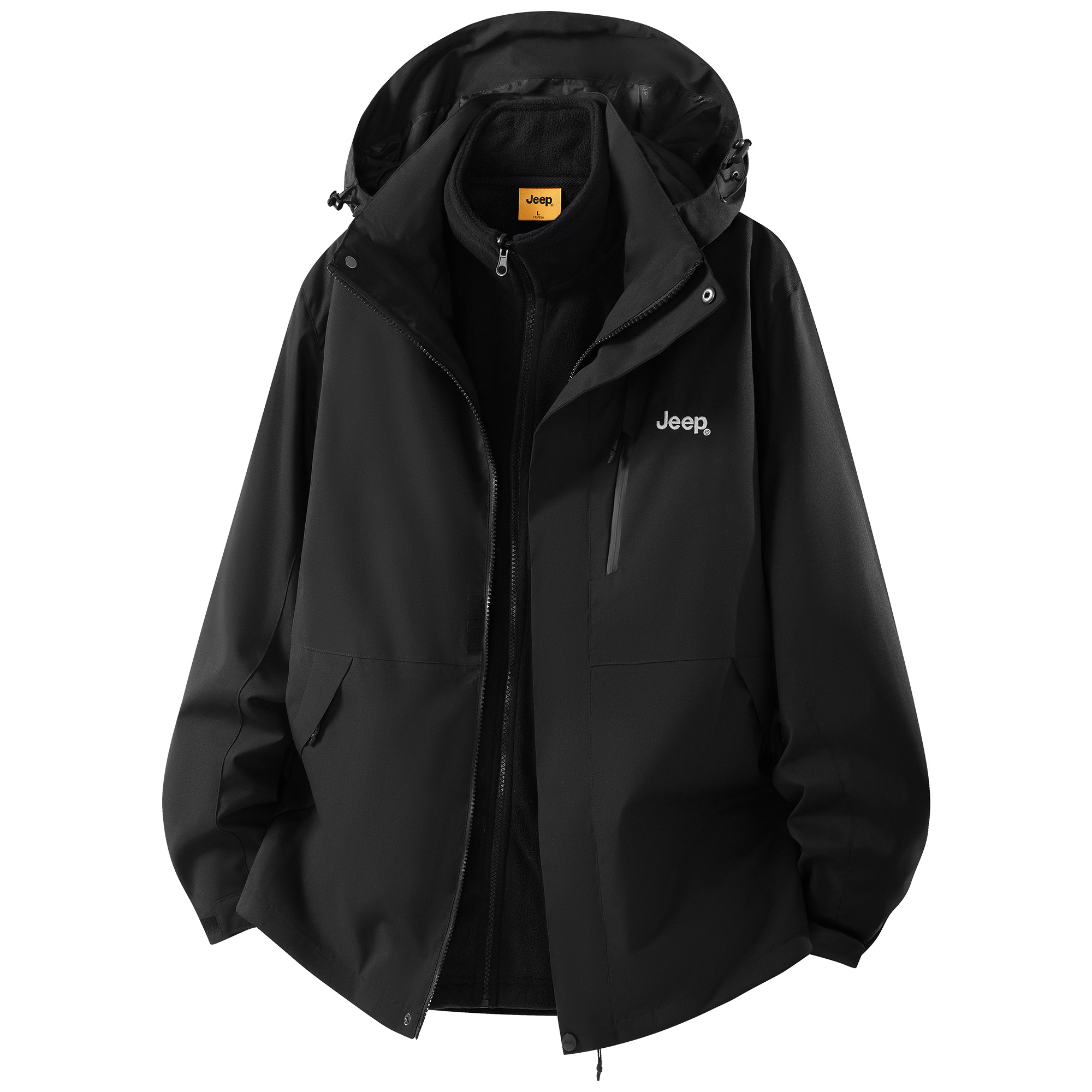 Jeep Куртка из коллекции Leisure Unisex, Phantom Black (084 3-in-1)
Jeep Куртка из коллекции Leisure Unisex, Phantom Black (084 3-in-1)