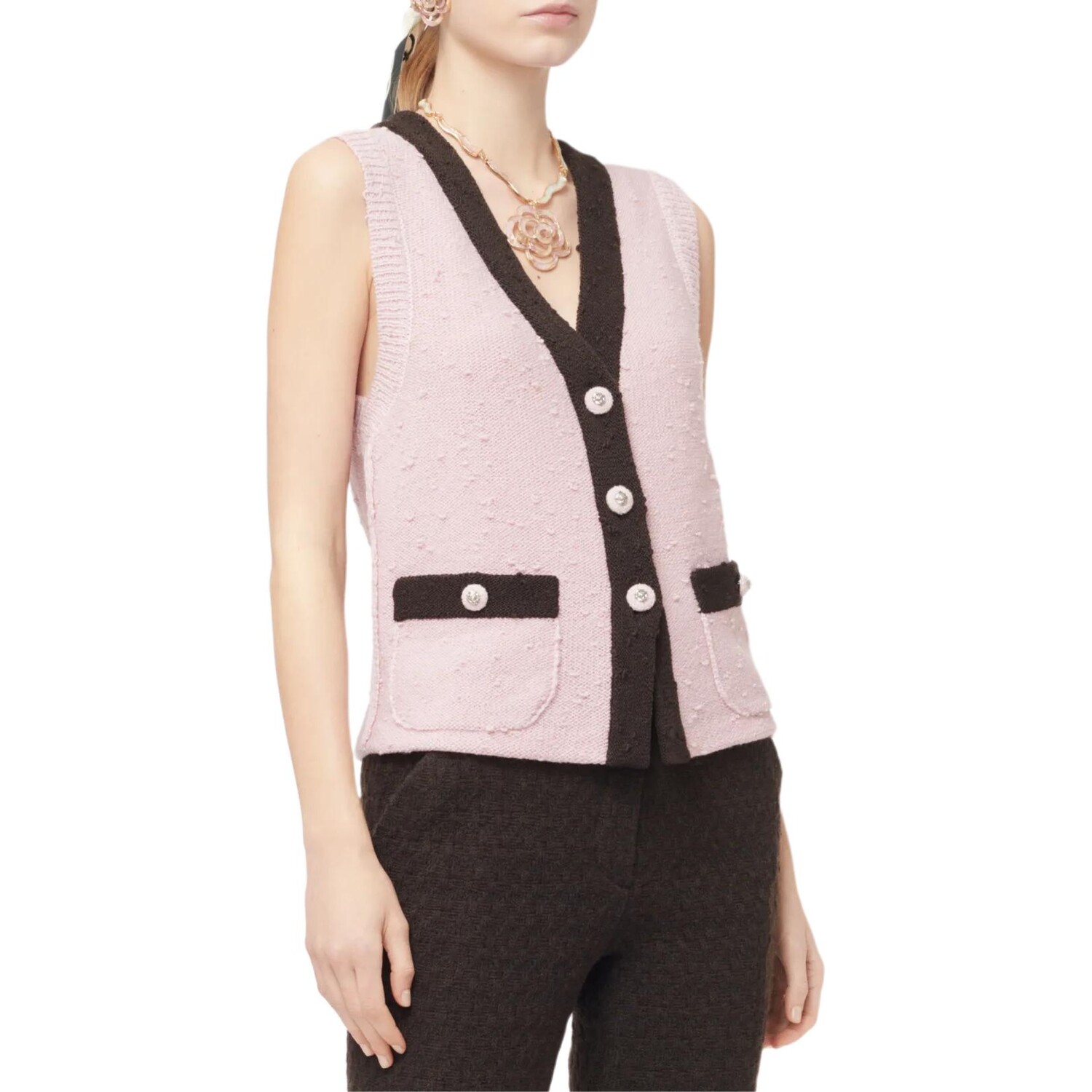 Жилет женский розовый Chanel, розовый
Жилет женский розовый Chanel, розовый