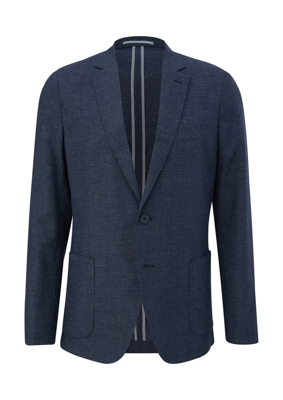 Приталенный пиджак s.Oliver, темно-синий
Приталенный пиджак s.Oliver, темно-синий