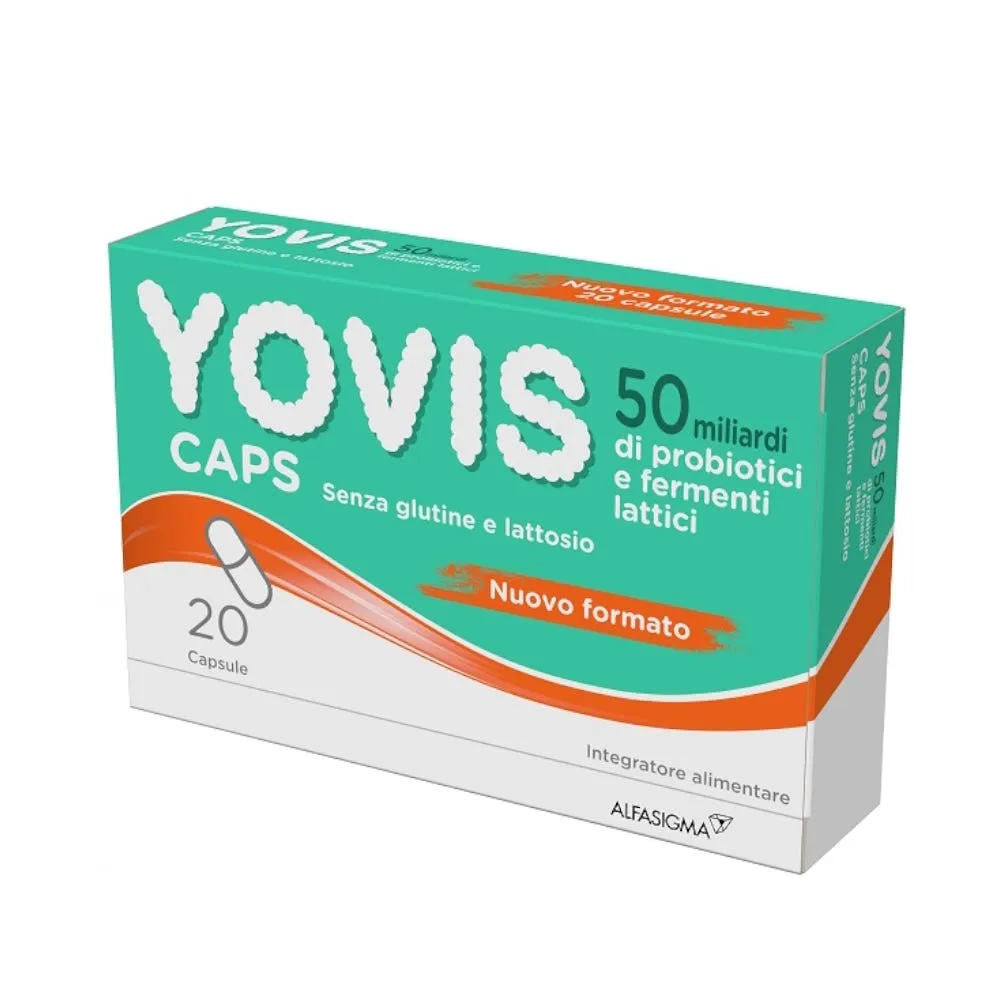 Yovis Caps 20 капсул с молочнокислым ферментом
Yovis Caps 20 капсул с молочнокислым ферментом