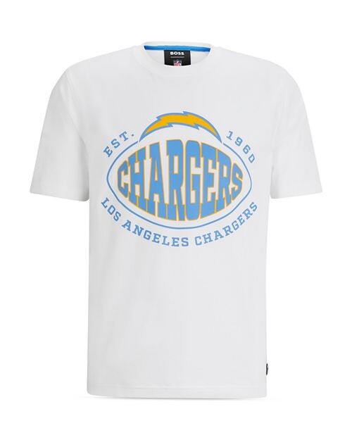 Футболка с рисунком из хлопковой смеси BOSS NFL Los Angeles Chargers BOSS, цвет White
Футболка с рисунком из хлопковой смеси BOSS NFL Los Angeles Chargers BOSS, цвет White