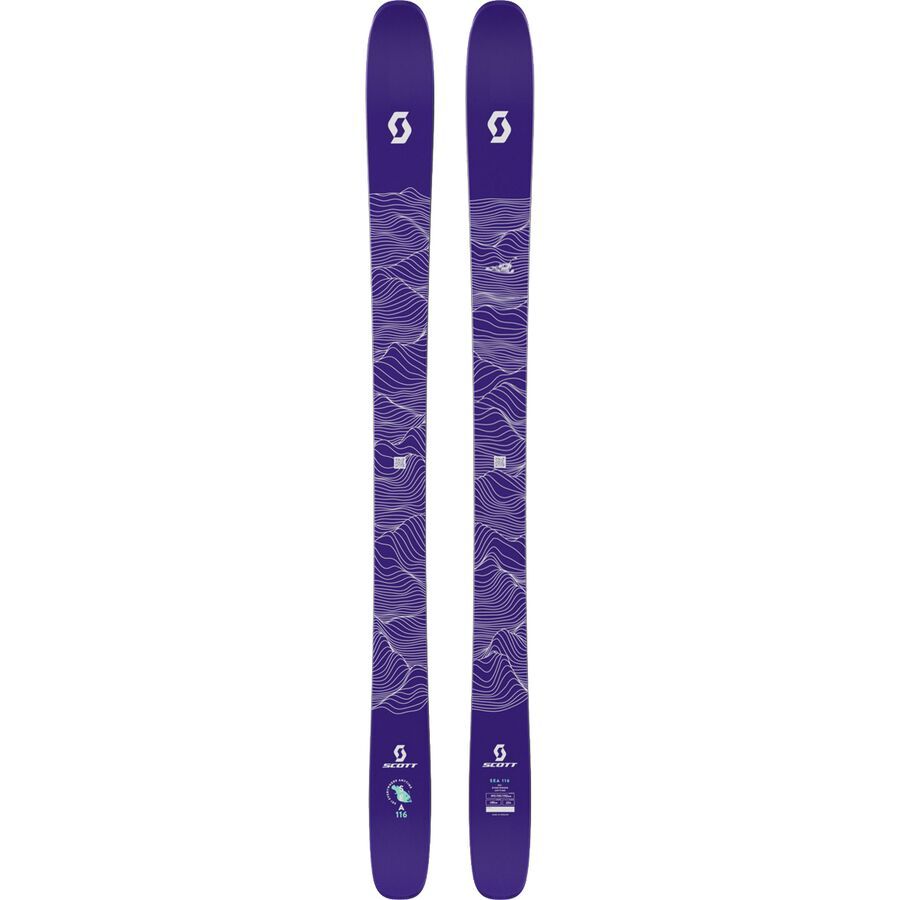 Лыжи Scott SEA 116 Scott, Dark Purple/Mint Green
Лыжи Scott SEA 116 Scott, Dark Purple/Mint Green