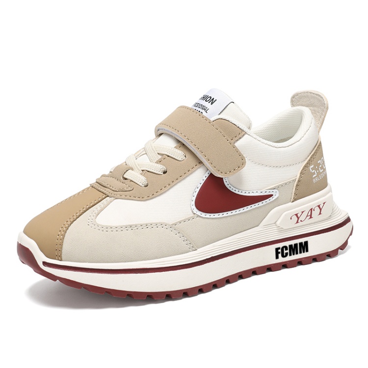 Противоскользящие износостойкие повседневные кроссовки средней высоты для детей FCMM, бежевый
Противоскользящие износостойкие повседневные кроссовки средней высоты для детей FCMM, бежевый