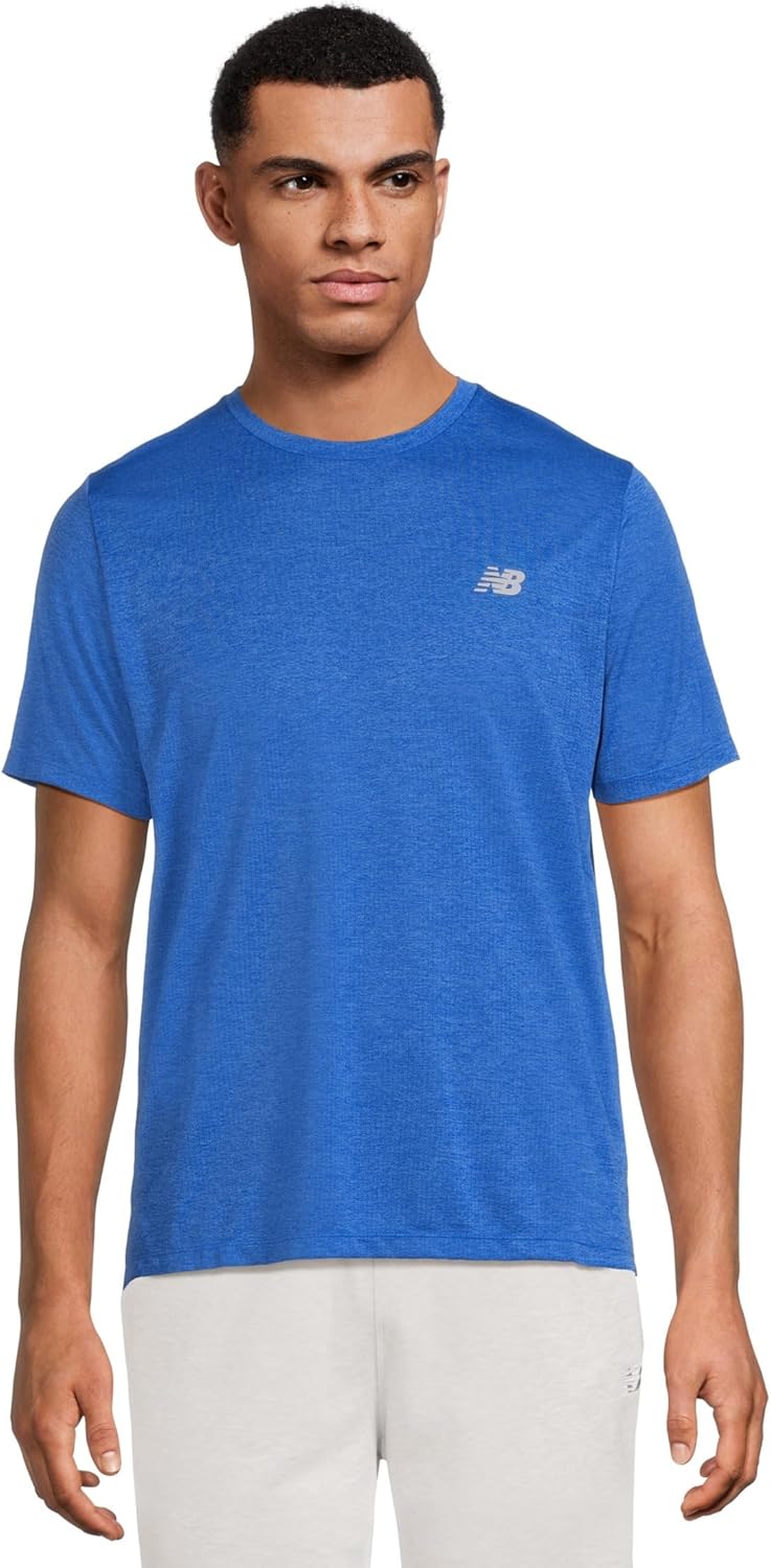 Мужская спортивная футболка New Balance Mens, Blue Gemstone Heather, Синий, Мужская спортивная футболка New Balance Mens, Blue Gemstone Heather
Мужская спортивная футболка New Balance Mens, Blue Gemstone Heather, Синий, Мужская спортивная футболка New Balance Mens, Blue Gemstone Heather