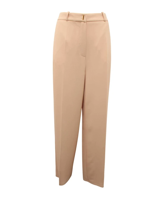 Основные шерстяные брюки кремового цвета Elisabetta Franchi, бежевый
Основные шерстяные брюки кремового цвета Elisabetta Franchi, бежевый