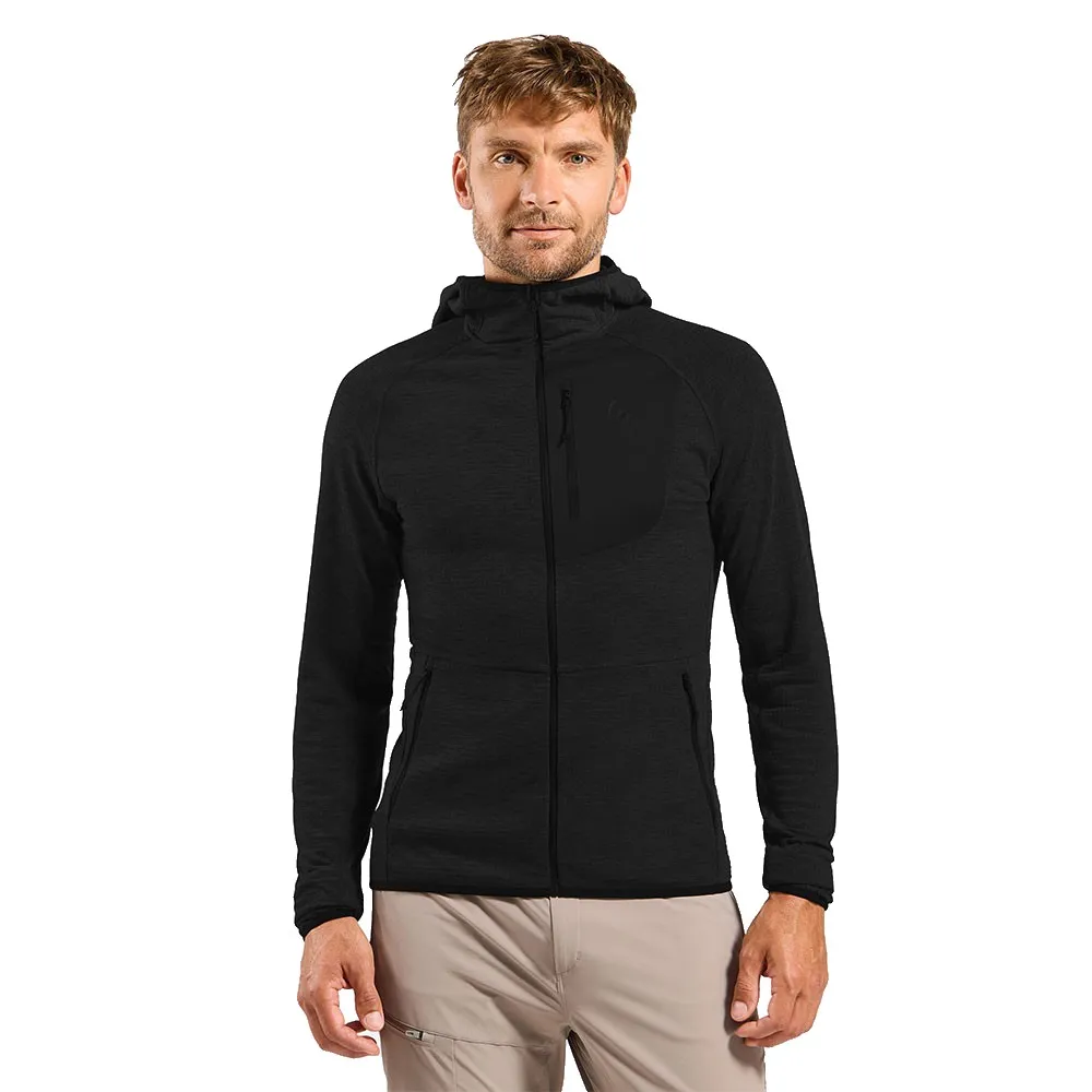 Толстовка Odlo Ascent full zip, черный
Толстовка Odlo Ascent full zip, черный