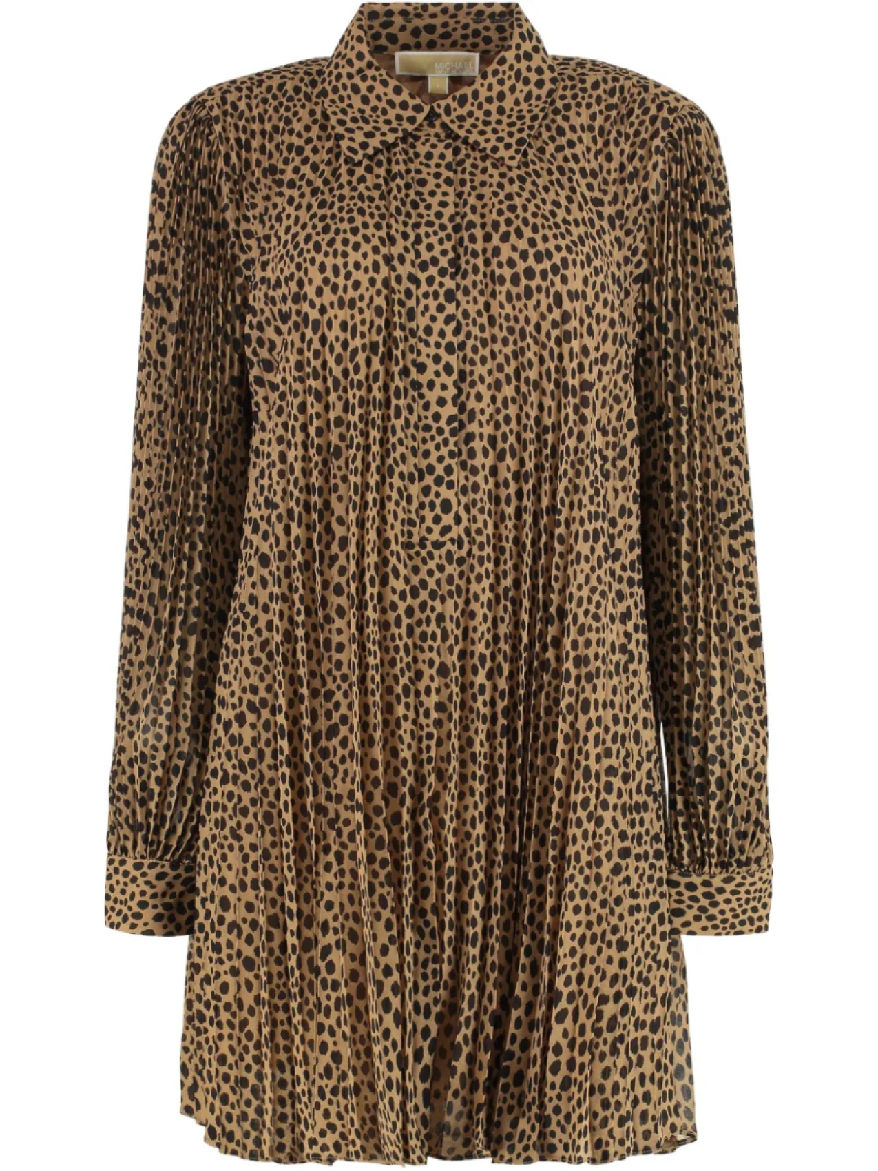 Платье-плиссе с принтом Michael Kors, коричневый
Платье-плиссе с принтом Michael Kors, коричневый