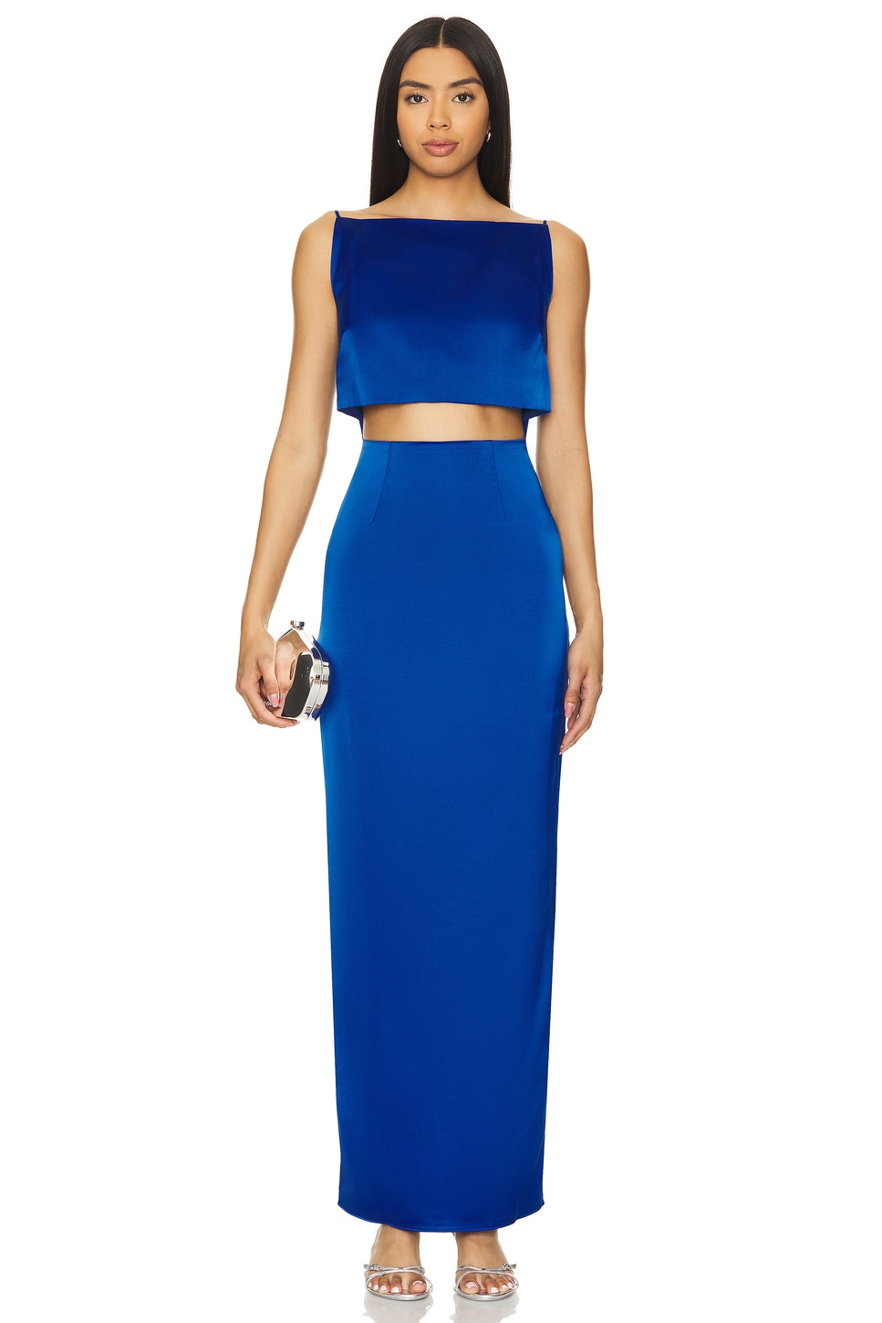 Платье oracle с вырезом-лодочкой Rumer, синий
Платье oracle с вырезом-лодочкой Rumer, синий