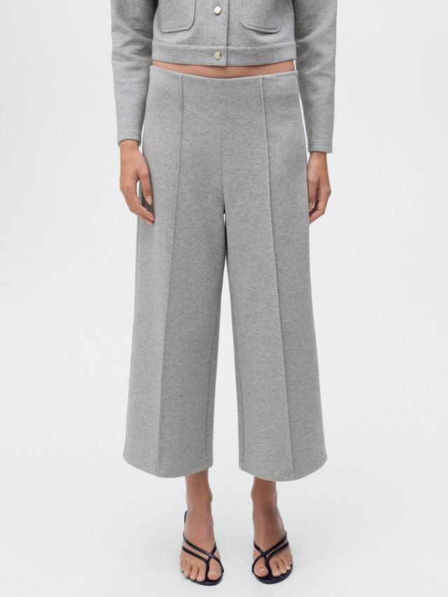 Кроп брюки в стиле джерси Mango, Medium Grey
Кроп брюки в стиле джерси Mango, Medium Grey