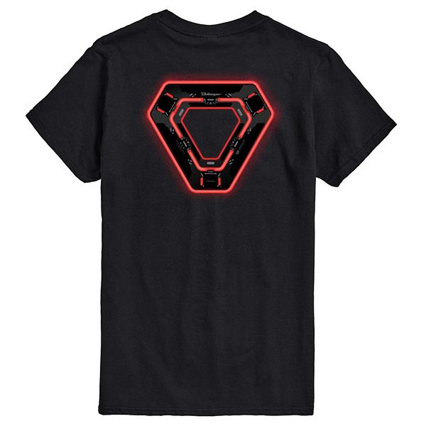 Мужская футболка 's tron: ares disk graphic Disney
Мужская футболка 's tron: ares disk graphic Disney