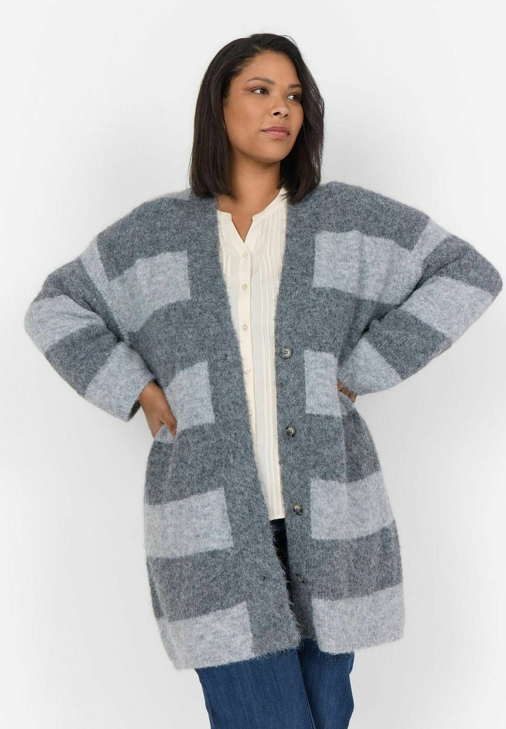 Кардиган JOLIE Wasabi Concept, светло-серый
Кардиган JOLIE Wasabi Concept, светло-серый