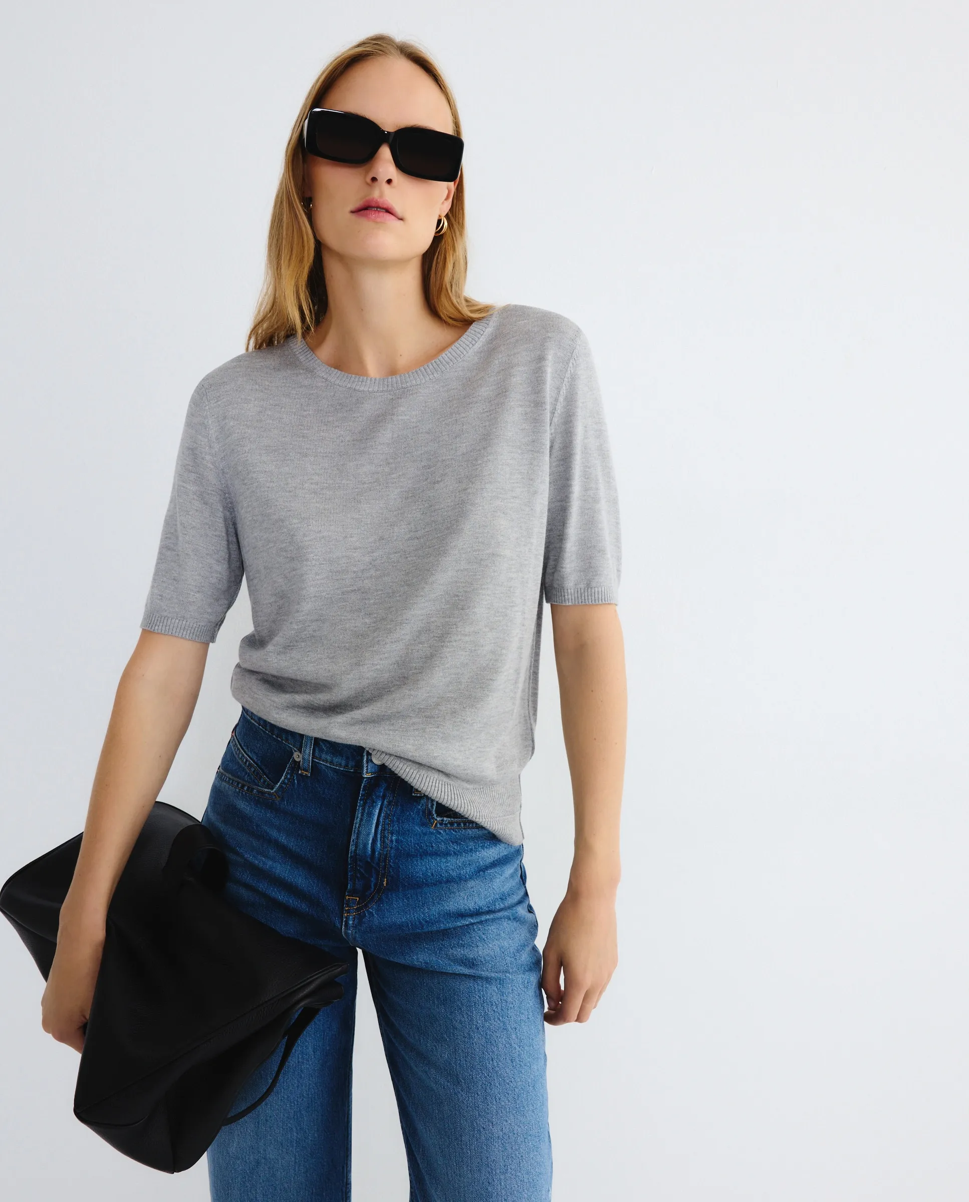 Джерси с круглым вырезом и рукавом три четверти Boss Orange, светло-серый
Джерси с круглым вырезом и рукавом три четверти Boss Orange, светло-серый