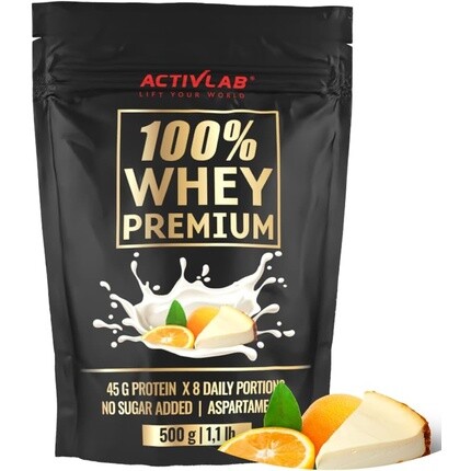 100% Whey Premium 500 г 16 порций x 23 г Порошок сывороточного протеина 6,9 г BCAA Наращивание и восстановление мышечной массы Глютамин Низкий уровень сахара Низкий уровень жира Чизкейк со вкусом апельсина Activlab
100% Whey Premium 500 г 16 порций x 23 г Порошок сывороточного протеина 6,9 г BCAA Наращивание и восстановление мышечной массы Глютамин Низкий уровень сахара Низкий уровень жира Чизкейк со вкусом апельсина Activlab