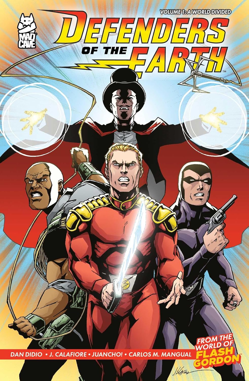 Defenders of the Earth (2024) Vol. 1 (Mad Cave Studios)
Defenders of the Earth (2024) Vol. 1 (Mad Cave Studios)