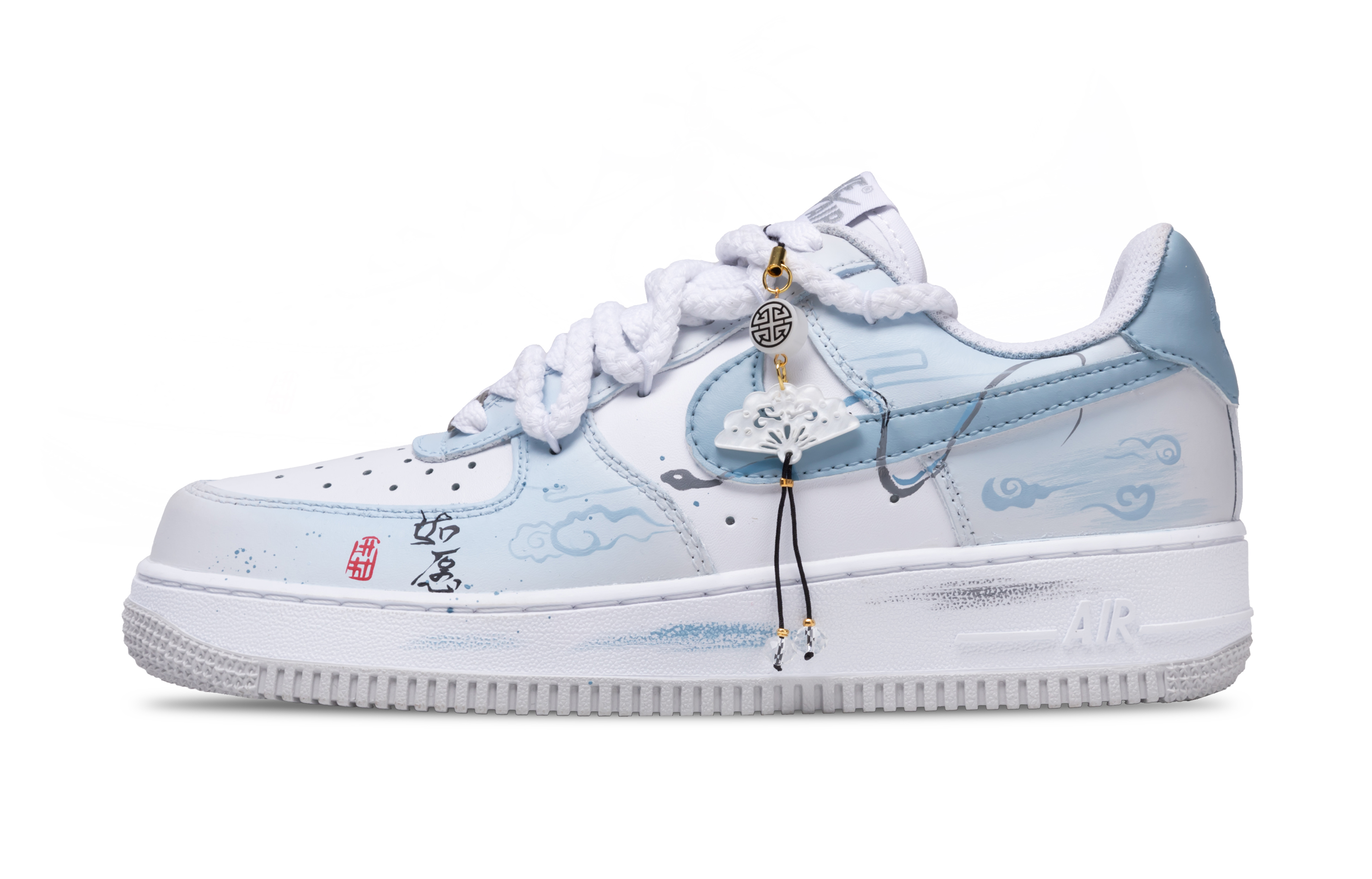 Nike Кроссовки Air Force 1 Low Top для скейтбординга, мужские, небесно-голубые
Nike Кроссовки Air Force 1 Low Top для скейтбординга, мужские, небесно-голубые