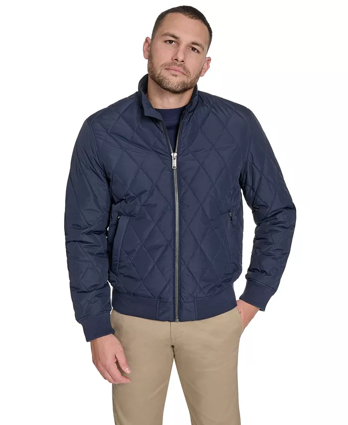 Мужская стеганая куртка-бомбер Dockers, синий
Мужская стеганая куртка-бомбер Dockers, синий