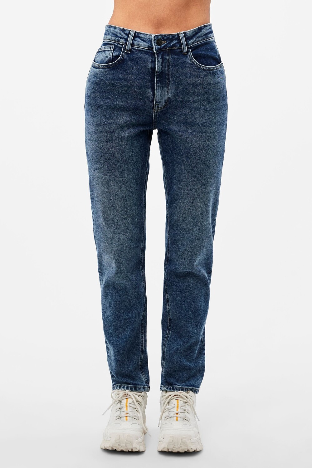 Джинсы Mom Fit с завышенной талией Pieces, синий
Джинсы Mom Fit с завышенной талией Pieces, синий