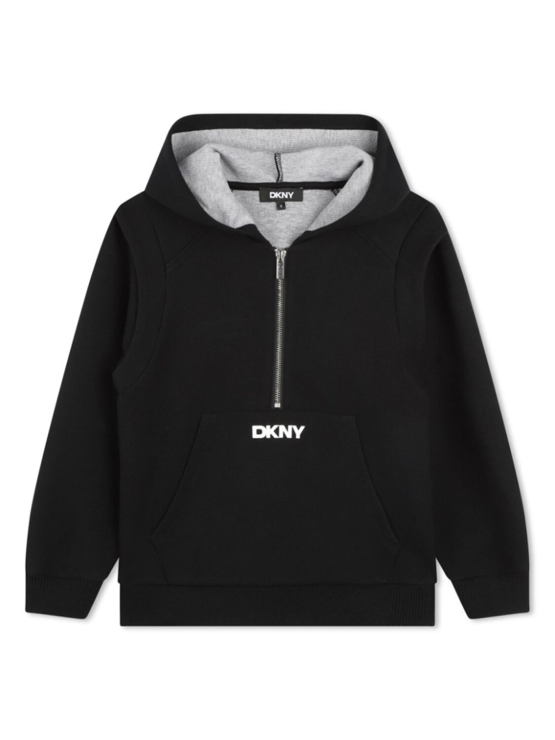 Dkny Kids худи на молнии с логотипом, черный
Dkny Kids худи на молнии с логотипом, черный