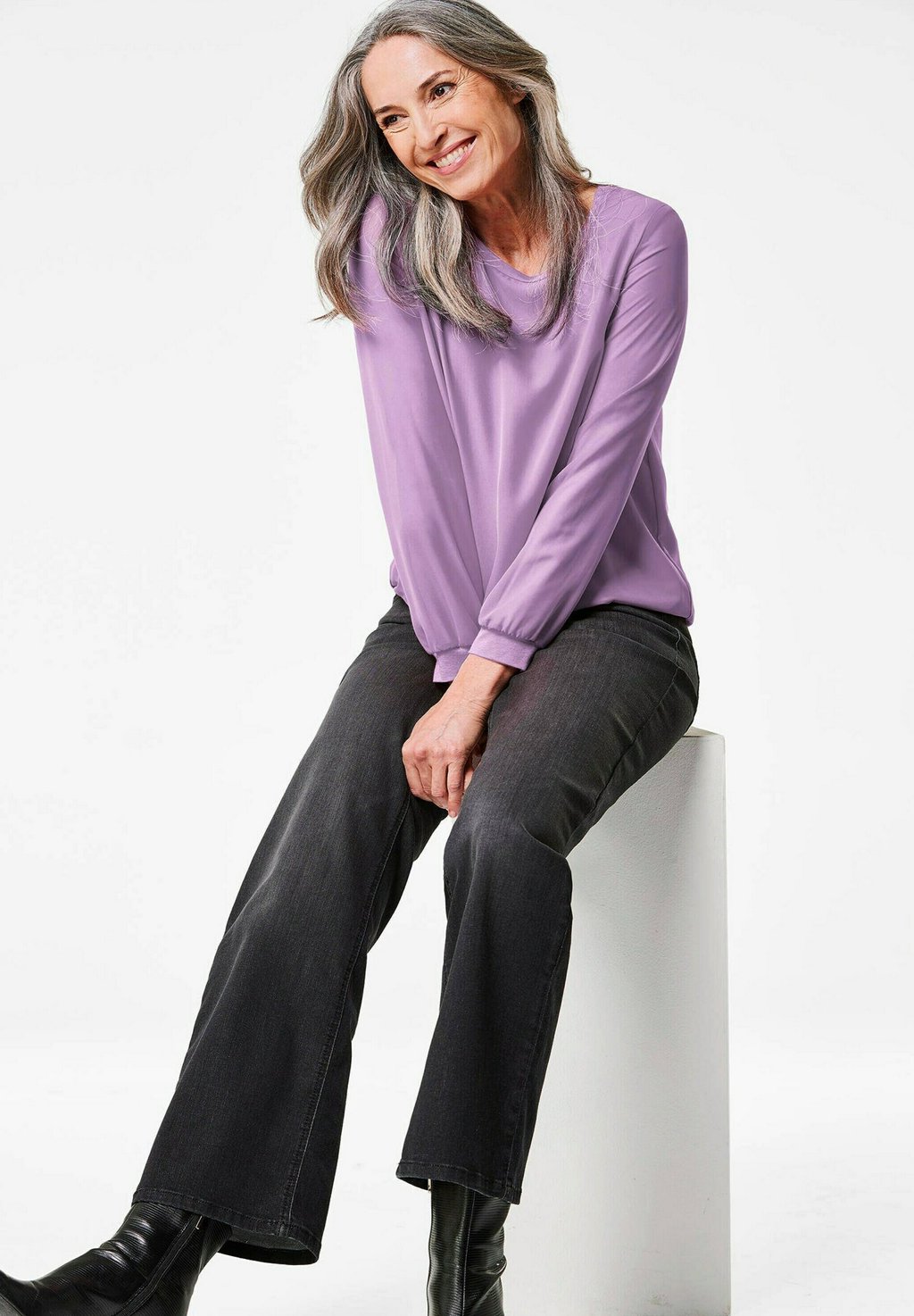 Блуза GOLDNER, сиреневый
Блуза GOLDNER, сиреневый