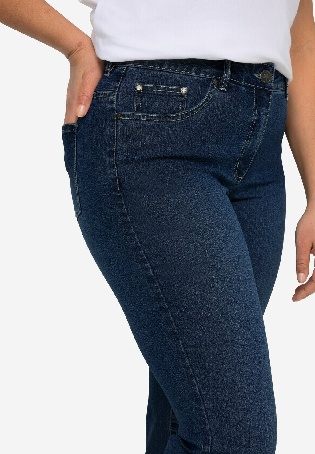 Джинсы приталенного кроя Emma Stretchkomfort 5-Pocket Angel of Style, синий камень
Джинсы приталенного кроя Emma Stretchkomfort 5-Pocket Angel of Style, синий камень