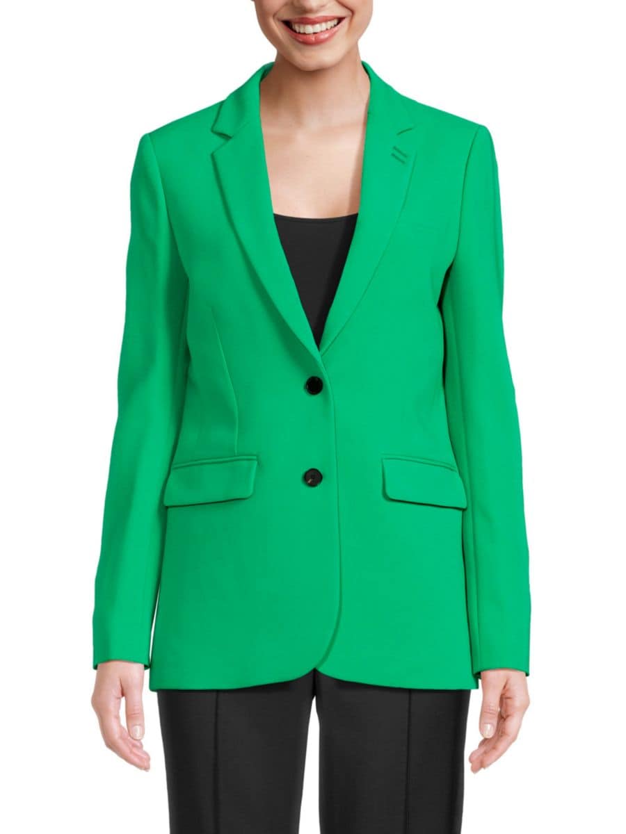 Блейзер с заостренными лацканами The Kooples, зеленый
Блейзер с заостренными лацканами The Kooples, зеленый