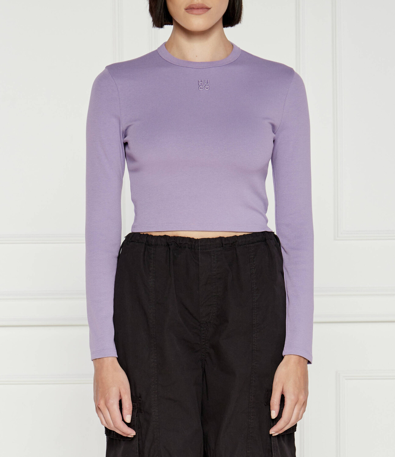 Блуза HUGO Dafilomena_3 Cropped Fit, фиолетовый
Блуза HUGO Dafilomena_3 Cropped Fit, фиолетовый