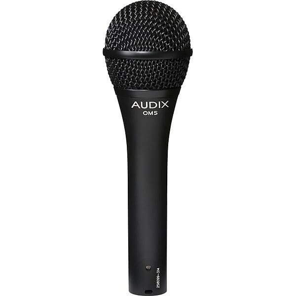 Динамический вокальный микрофон Audix OM5 Handheld Hypercardioid Dynamic Vocal Microphone
Динамический вокальный микрофон Audix OM5 Handheld Hypercardioid Dynamic Vocal Microphone