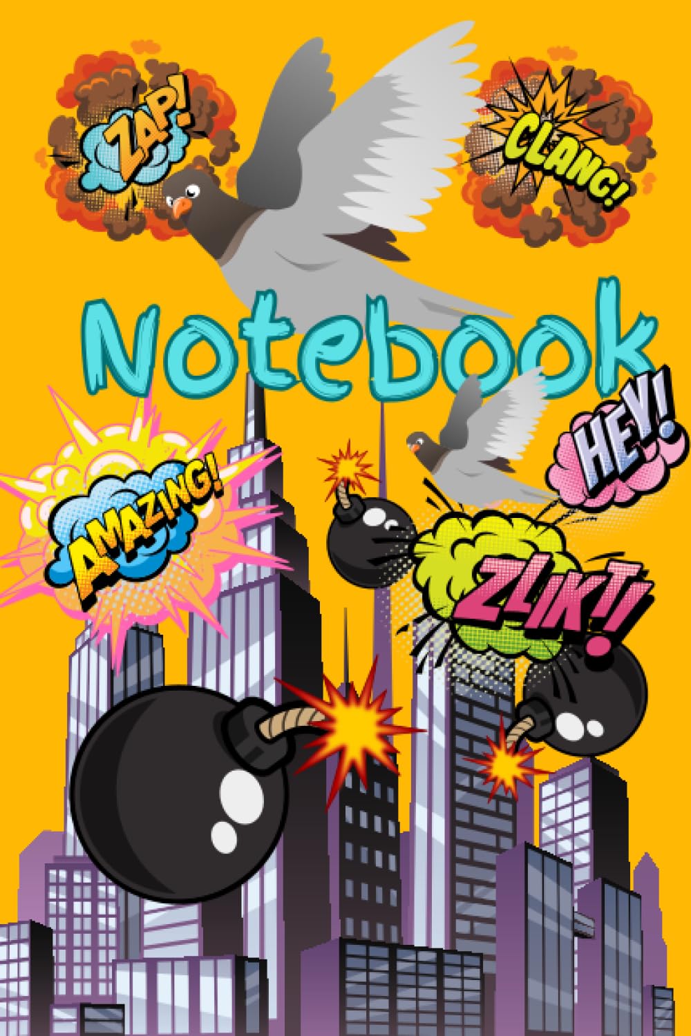 Notebook: Comic Style Lined Notebook (Independently published)
Notebook: Comic Style Lined Notebook (Independently published)