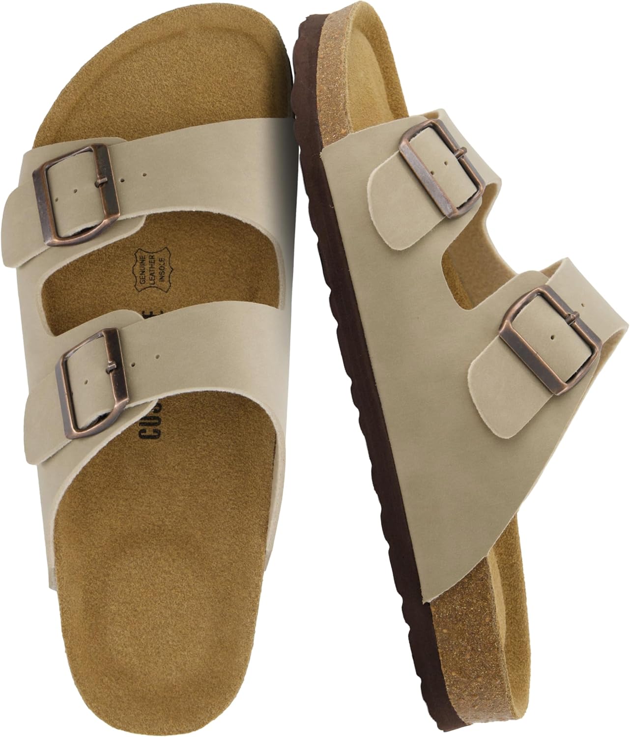 Мужские сандалии CUSHIONAIRE Lane с пробковой стелькой, регулируемые с пряжкой, комфортные шлепанцы, стелька из натуральной кожи, летняя обувь для мужчин
Мужские сандалии CUSHIONAIRE Lane с пробковой стелькой, регулируемые с пряжкой, комфортные шлепанцы, стелька из натуральной кожи, летняя обувь для мужчин
