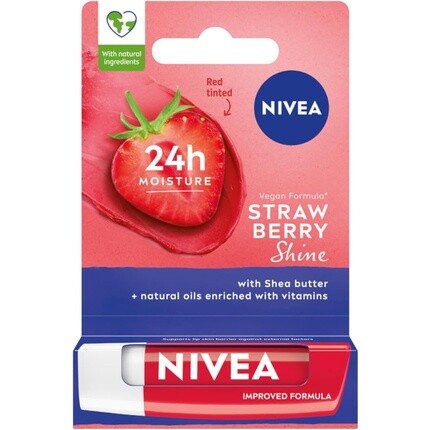 Питательная губная помада NIVEA Strawberry Shine, 4,8 г
Питательная губная помада NIVEA Strawberry Shine, 4,8 г