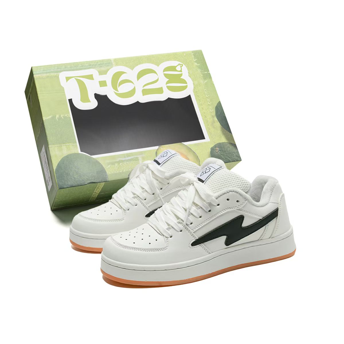 T628 Пуховики устойчивые к истиранию легкие нескользящие низкие скейтбордские кроссовки унисекс белые с флисовой подкладкой, цвет White Fleece-Lined 
T628 Пуховики устойчивые к истиранию легкие нескользящие низкие скейтбордские кроссовки унисекс белые с флисовой подкладкой, цвет White Fleece-Lined