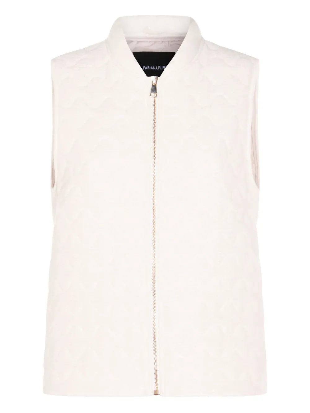 Стеганый жилет с узором Fabiana Filippi, нейтральный
Стеганый жилет с узором Fabiana Filippi, нейтральный