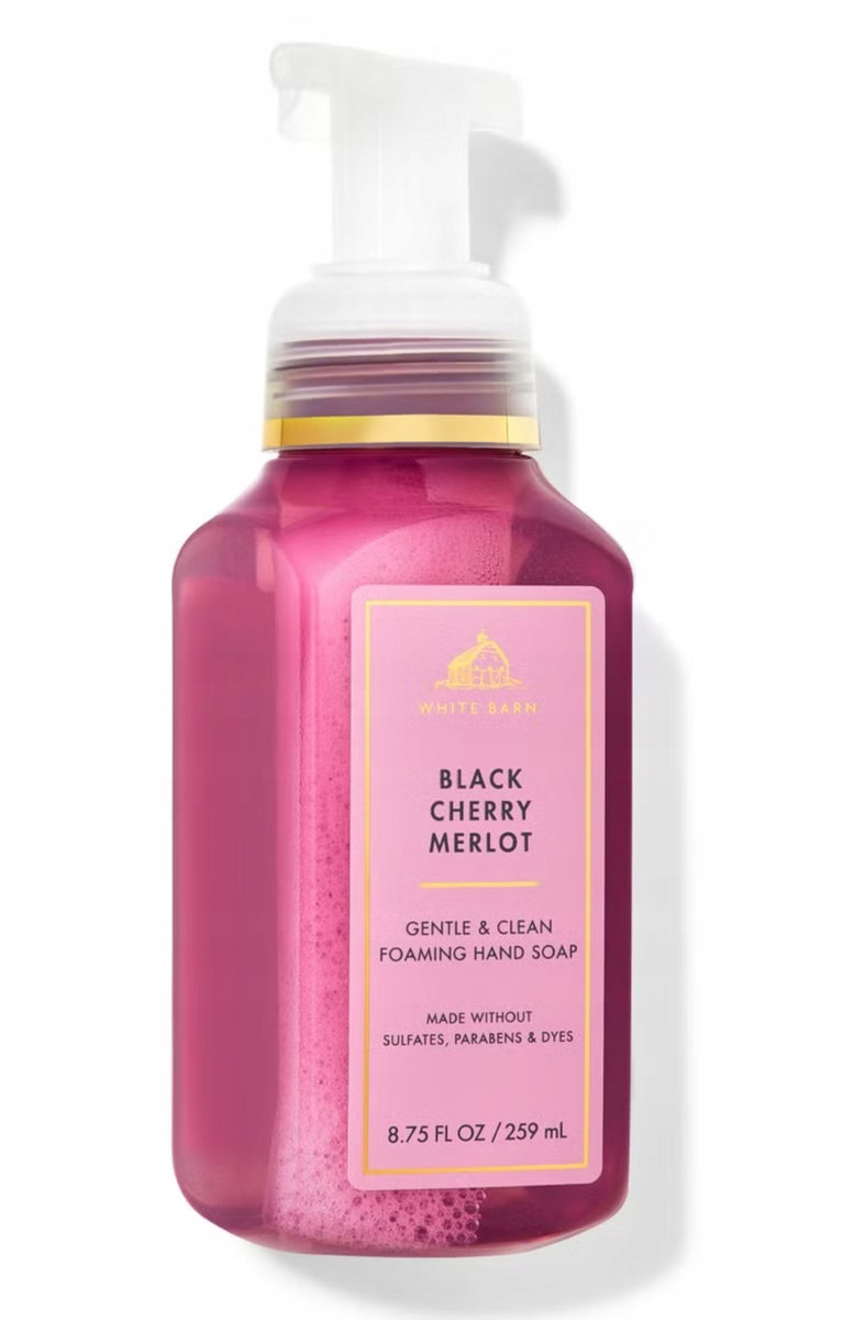 Bath & Body Works, Пенящееся мыло для рук, Black Cherry Merlot, 259 мл
Bath & Body Works, Пенящееся мыло для рук, Black Cherry Merlot, 259 мл