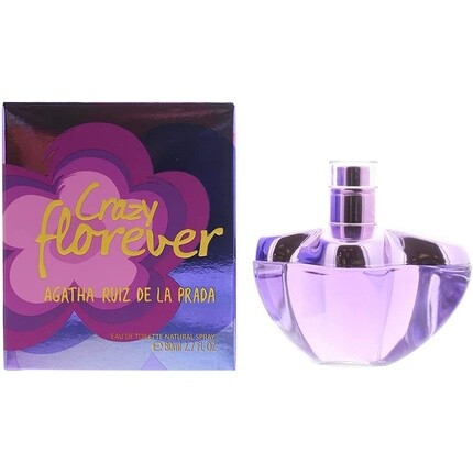 Женская туалетная вода Agatha Ruiz De La Prada Crazy Florever Eau De Toilette 80ml
Женская туалетная вода Agatha Ruiz De La Prada Crazy Florever Eau De Toilette 80ml