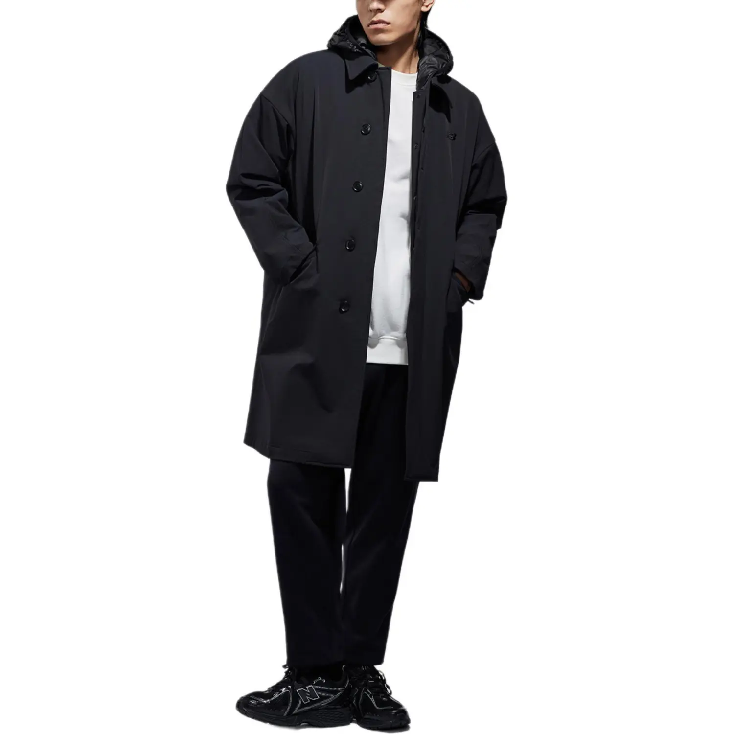 Пуховик мужской черный New Balance, черный
Пуховик мужской черный New Balance, черный