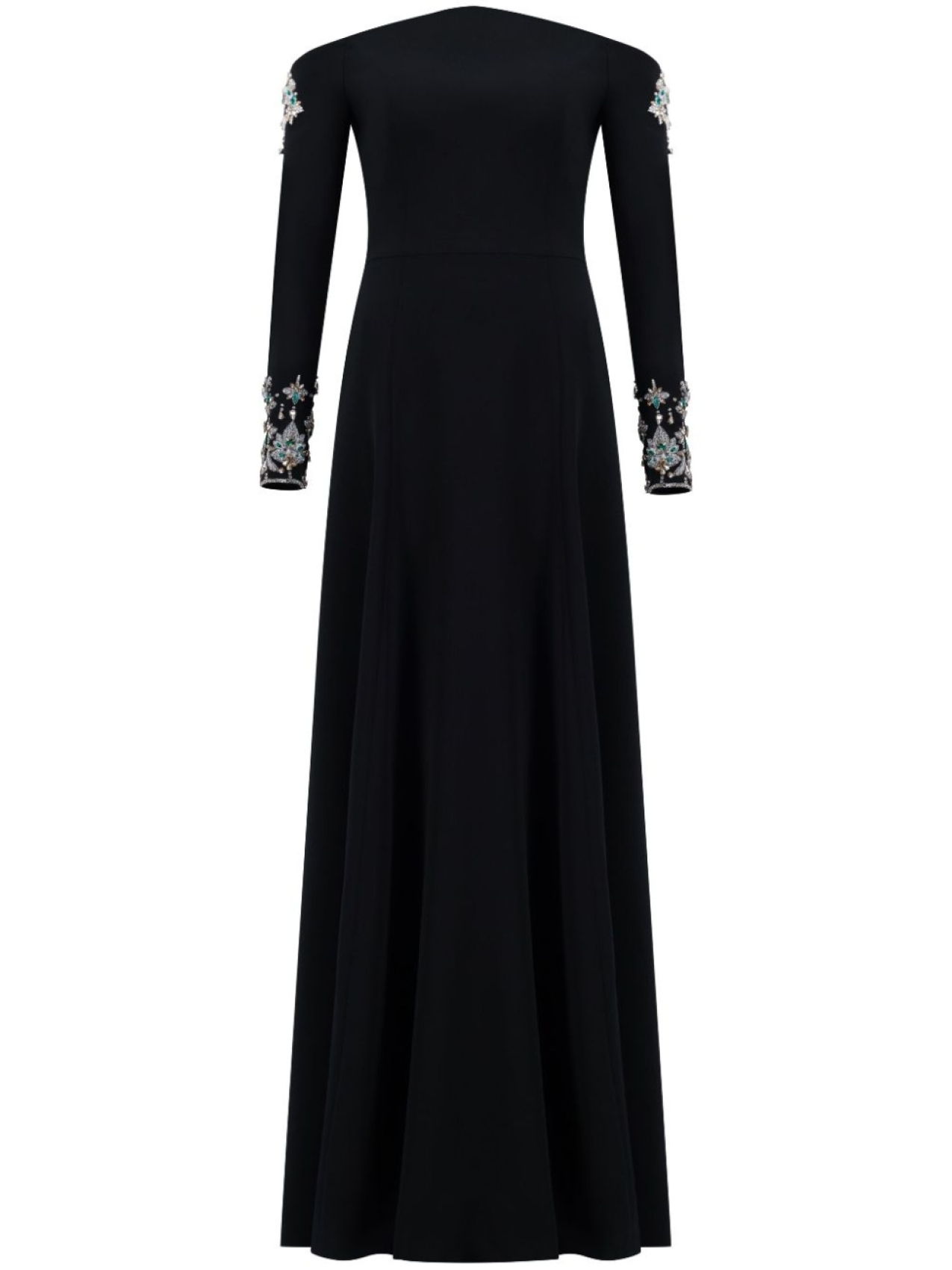 Dina Melwani вечернее платье с кристаллами, черный
Dina Melwani вечернее платье с кристаллами, черный
