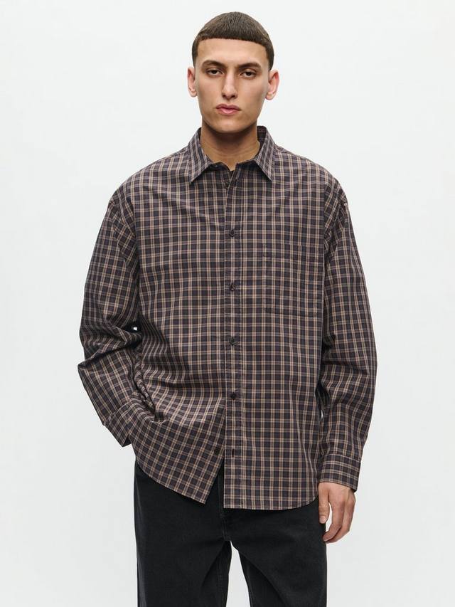 Рубашка Carter Cotton с мелкой клеткой и пуговицами WOOD WOOD
Рубашка Carter Cotton с мелкой клеткой и пуговицами WOOD WOOD