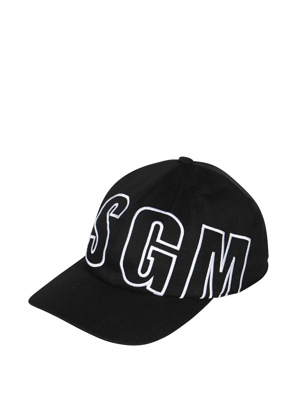 Бейсболка с логотипом MSGM, черный 
Бейсболка с логотипом MSGM, черный