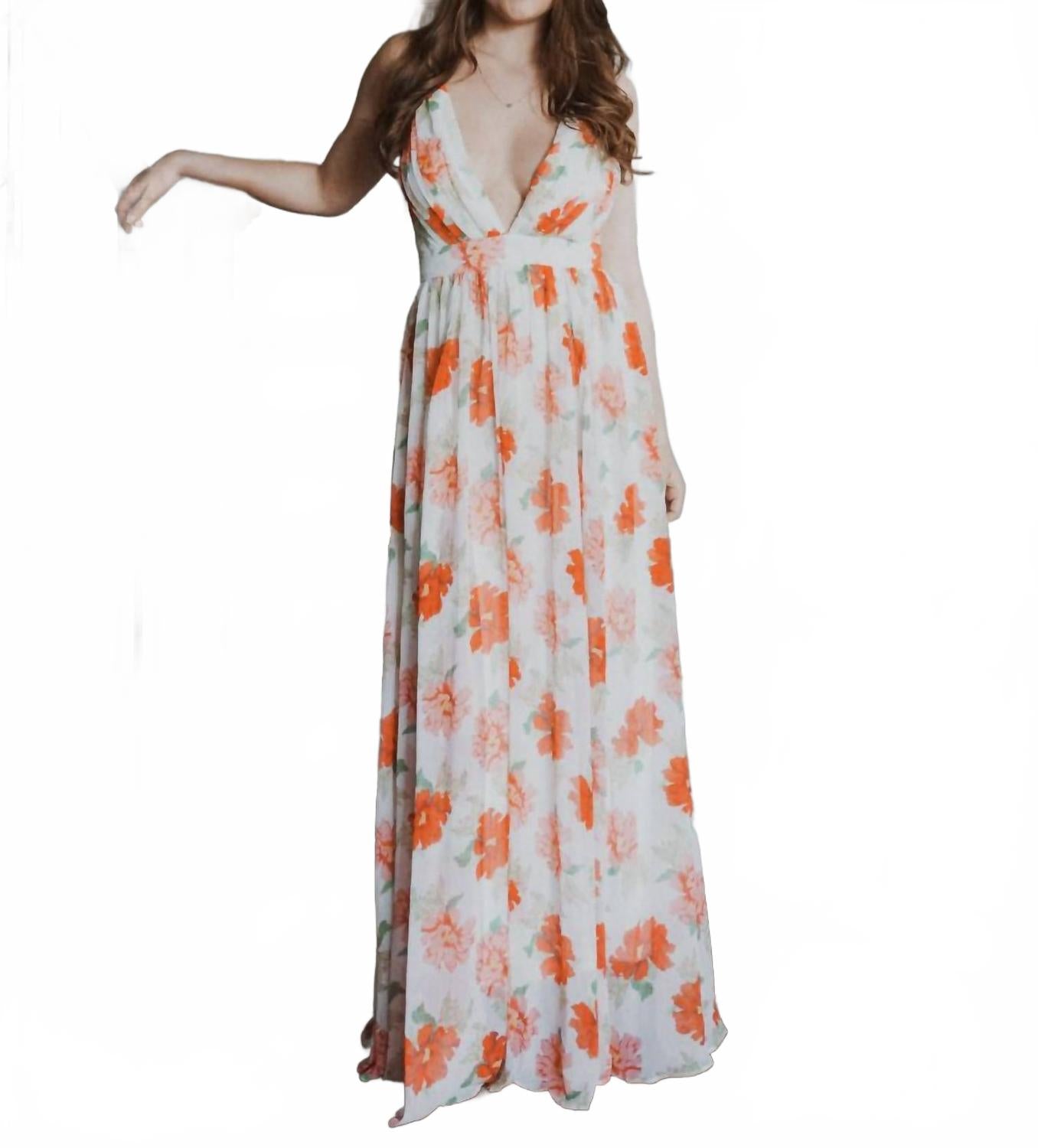 Фронтальные плиссированные макси-платье с цветочным принтом в цвете айвори The Clothing Company, кремовый
Фронтальные плиссированные макси-платье с цветочным принтом в цвете айвори The Clothing Company, кремовый