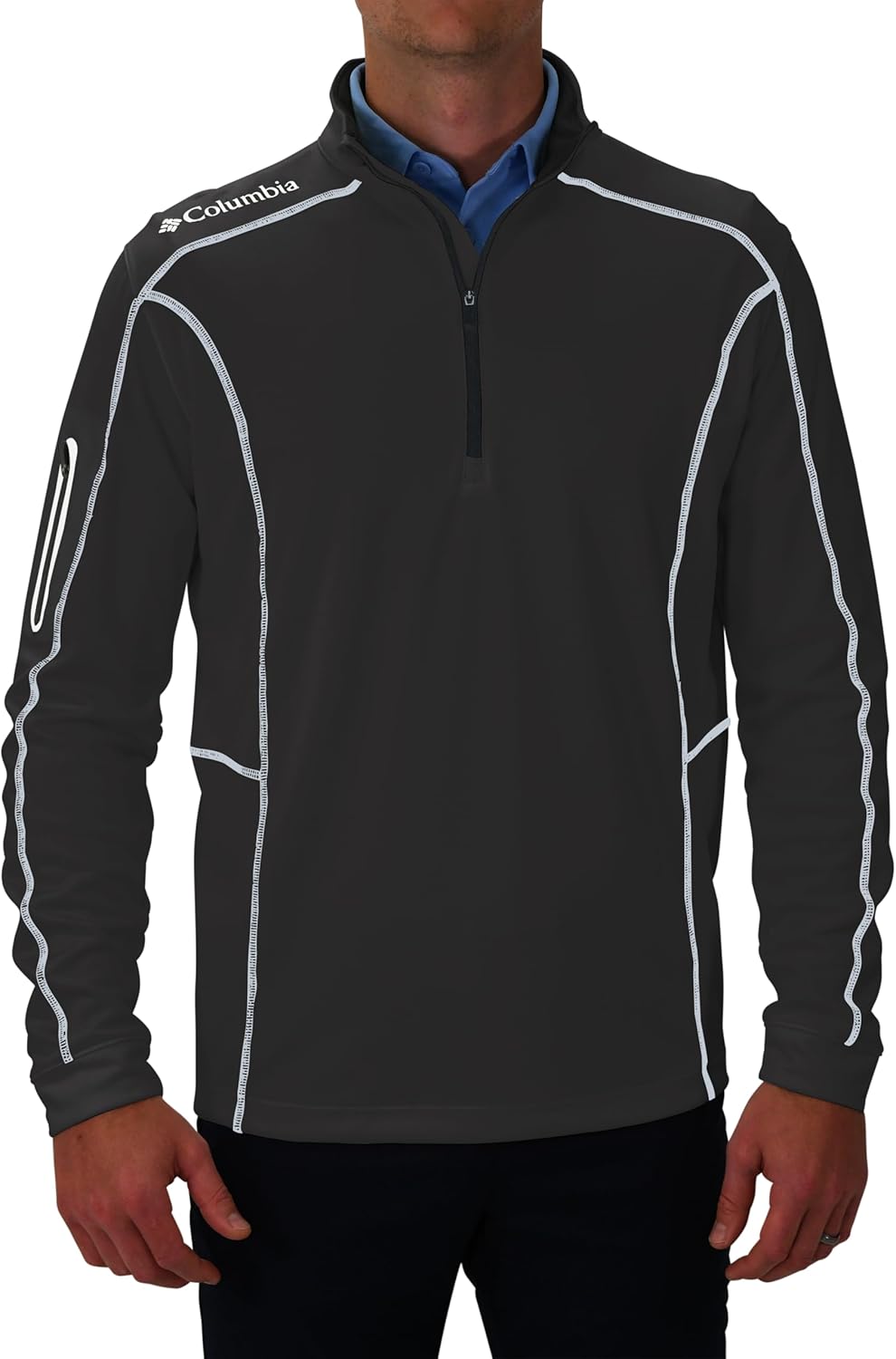 Columbia Men's OMNI WICK Shotgun 1/4 Zip Pullover Breathable Long Sleeve, Forged Iron
Columbia Men's OMNI WICK Shotgun 1/4 Zip Pullover Breathable Long Sleeve, Forged Iron