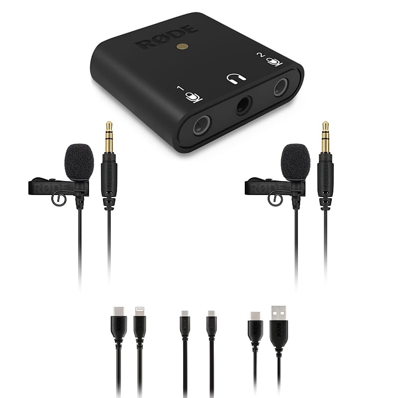Микрофон RODE Ai-Micro, 2x Lav Go, Cloth
Микрофон RODE Ai-Micro, 2x Lav Go, Cloth