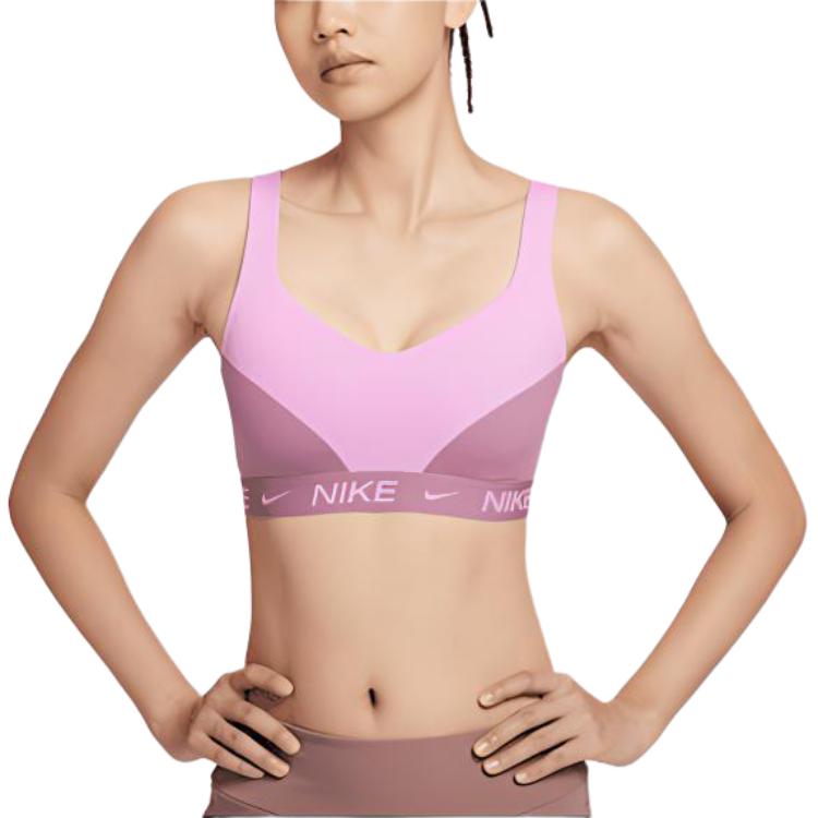 Nike Женское спортивное белье Indy Dri-Fit серое фиолетовое красное
Nike Женское спортивное белье Indy Dri-Fit серое фиолетовое красное