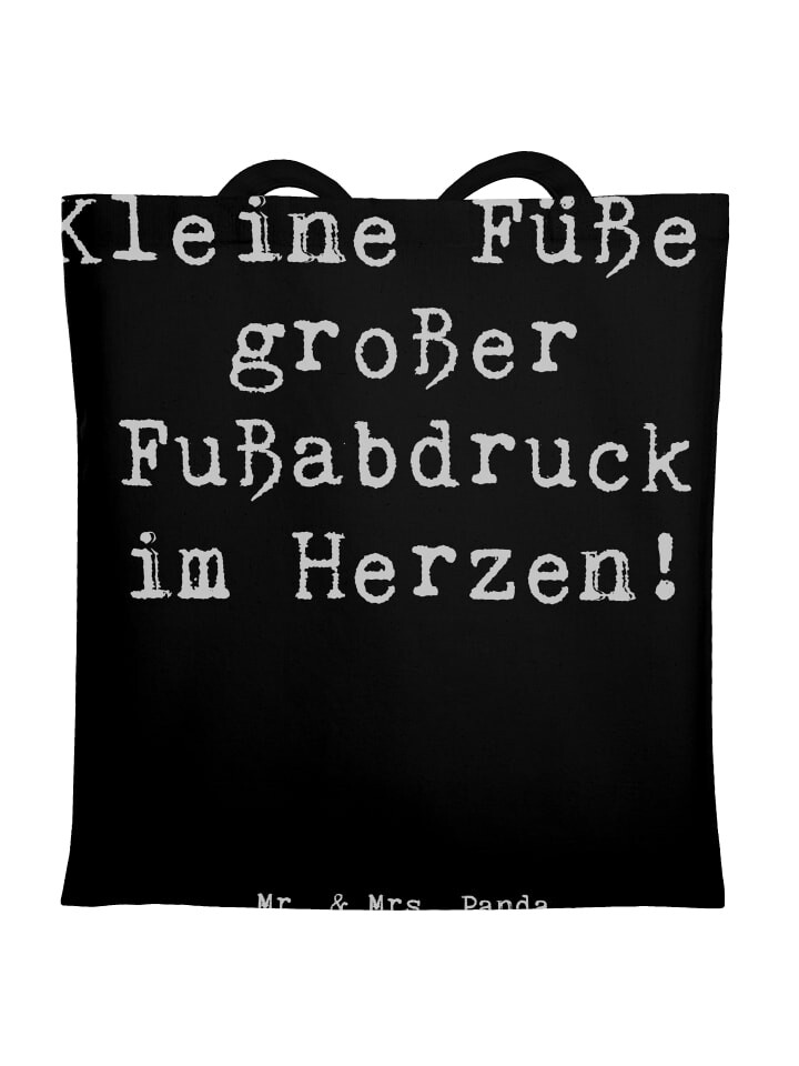 Сумка для переноски Mr & Mrs Panda Kind Fußabdruck, черный
Сумка для переноски Mr & Mrs Panda Kind Fußabdruck, черный