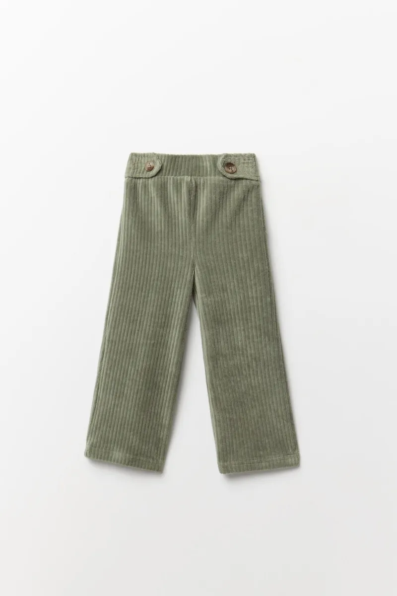 Широкие вельветовые брюки Sfera, зеленый 
Широкие вельветовые брюки Sfera, зеленый