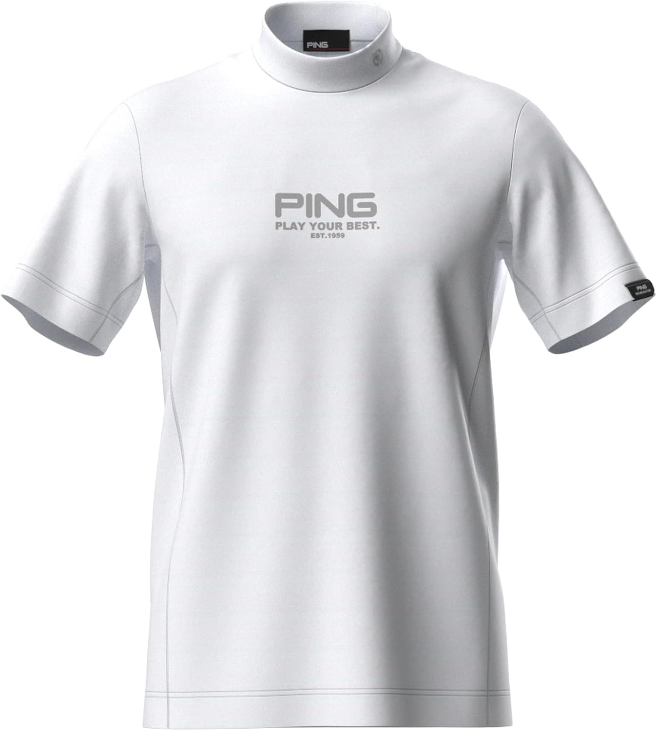 Рубашка с коротким рукавом и высоким воротником Pin Apparel 621-6167405 (быстросохнущая, с логотипом бренда) / Мужская Ping Apparel, белый
Рубашка с коротким рукавом и высоким воротником Pin Apparel 621-6167405 (быстросохнущая, с логотипом бренда) / Мужская Ping Apparel, белый