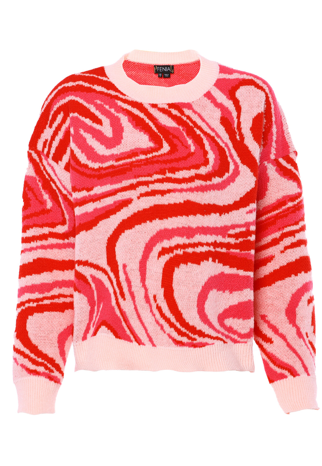 Свитер FENIA Sweater, красный 
Свитер FENIA Sweater, красный